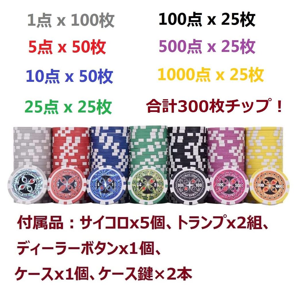 BestBuy Poker Chips Poker Set Chip Set 300 Pieces Пронумерованные игральные карты Casino Game Casino Set Black Case