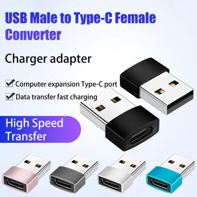 Адаптер Type-C Plug Play и передача данных со скоростью 480 Мбит/с и быстрая зарядка Type-C через USB на 2 порта