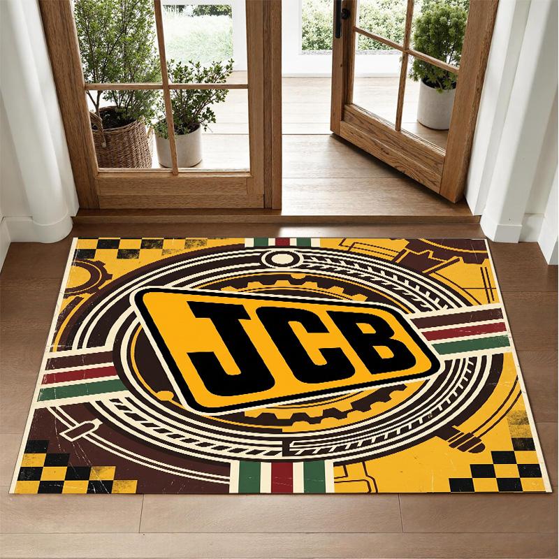JCB Design Crystal Velvet Rug Soft Decorative Mat for Bedroom Entrance
