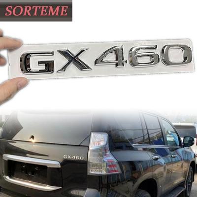 Хромированный задний багажник автомобиля GX460, логотип, эмблема, наклейка для Lexus F-Sport GX 460