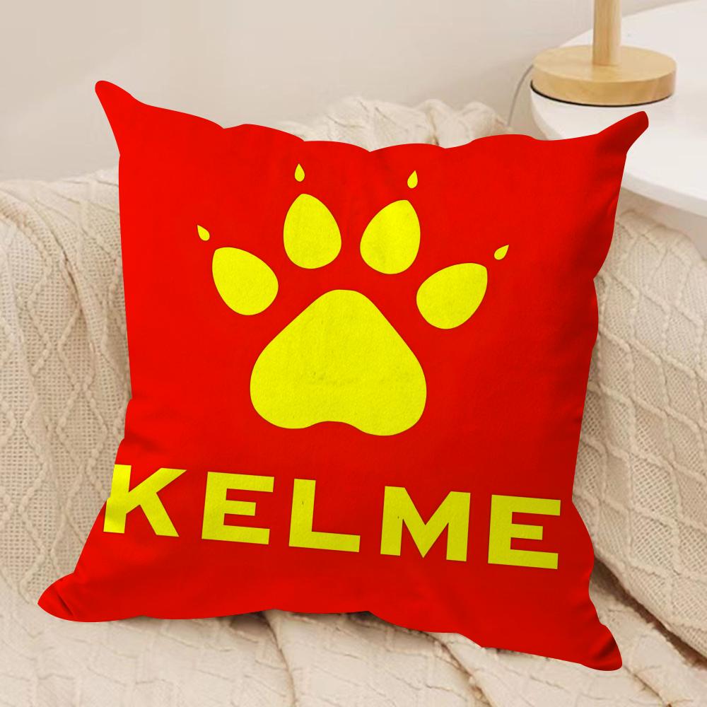 Luxury Fashion KKelme Cushion Cover Short plush Doublesided Print Square Throw Pillow Covers Sofa Home Cushion Decor