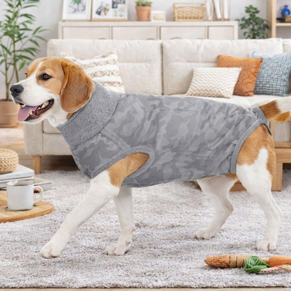 Elastic Dog Anti-Licking Jumpsuit Breathable Dog Sterilization Suit Dog Pajamas Home Wear