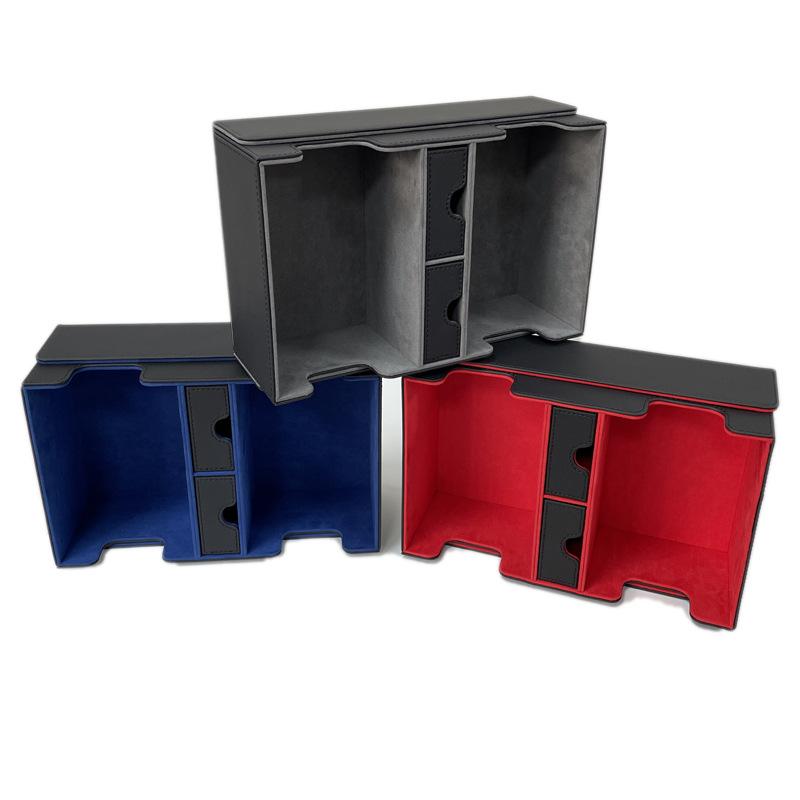 Hot Sell Flap Storage Game Cards Case Business Card Collection Box Leather TCG Deck Box