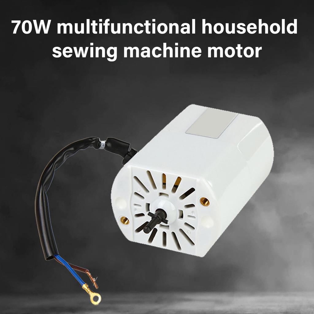 70W Household Sewing Machine Motor 220V-240V 50Hz Sewing Machine Motor Sewing Machine Replacement Part Easy To Use