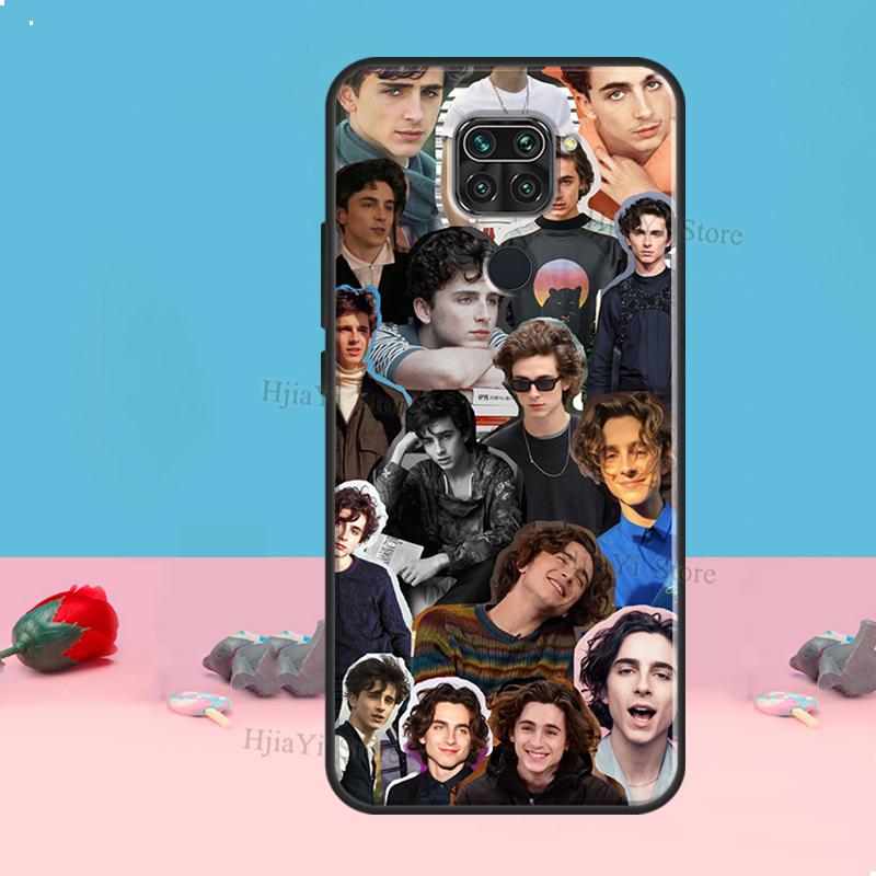 Timothee Chalamet Case For Redmi Note 8 9 10 11 12 Pro Plus 10S 11S 12S Cover For Redmi 9C 10A 10C 12C Coque