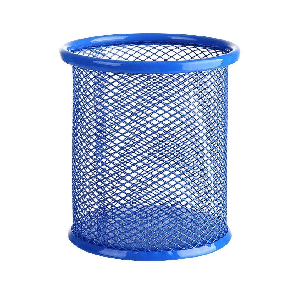 Круглый/Квадратный Офисный/Школьный Органайзер для хранения карандашей и канцелярских товаров Сетчатый стакан для ручек Чехол для хранения Подставка для ручек