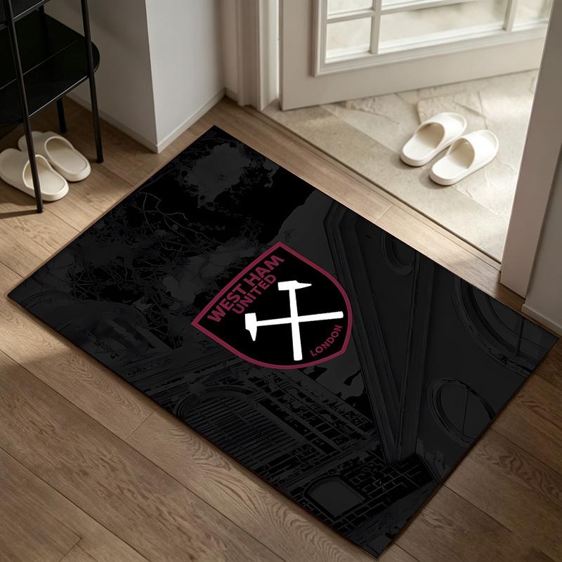 West Ham A rug suitable for office chair areas living rooms and computer desks perfect for home offices and an ideal holiday gift