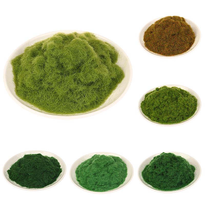 3/5 мм травяной флок порошок для искусственной местности игры ландшафтные аксессуары искусственная трава песок стол модель железная дорога макет