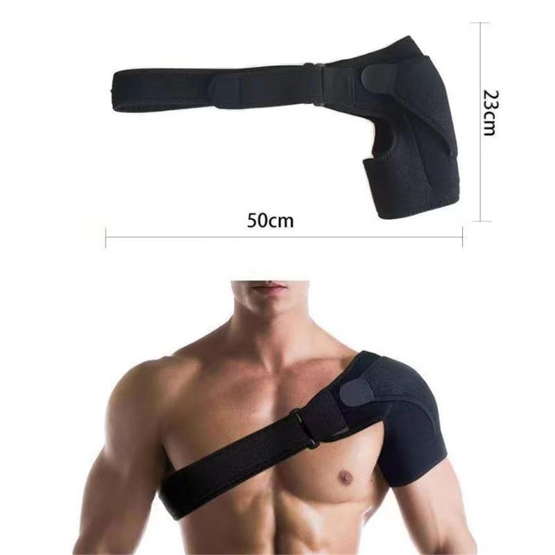 Регулируемый неопреновый плечевой бандаж обеспечивает стабилизацию при артрите или вывихе.. Унисекс дизайн подходит для обоих плеч