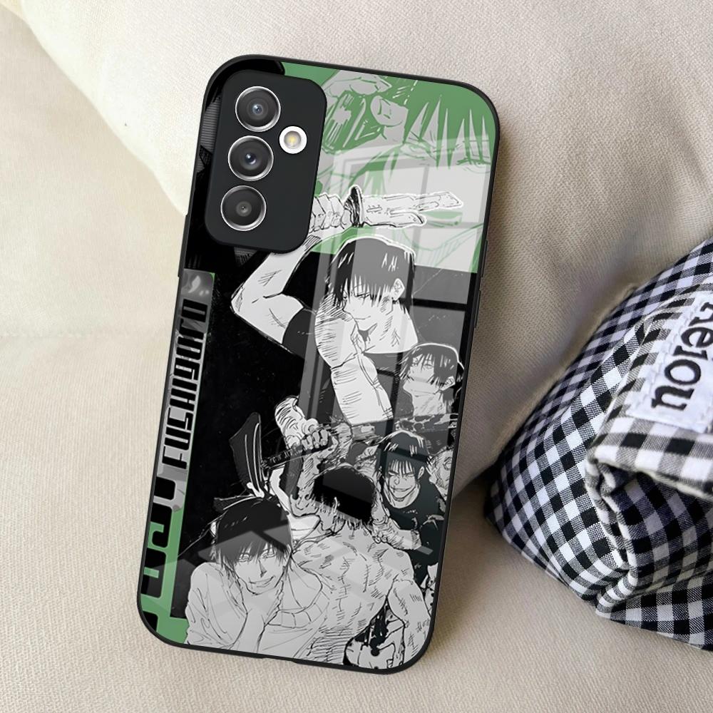 Чехол для телефона Jujutsu K-Kaisen F-Fushiguro Toji для Samsung S24 Ultra S23 S22 S20 Fe S21 Plus Galaxy A54 A34 A24 A53 Note 20