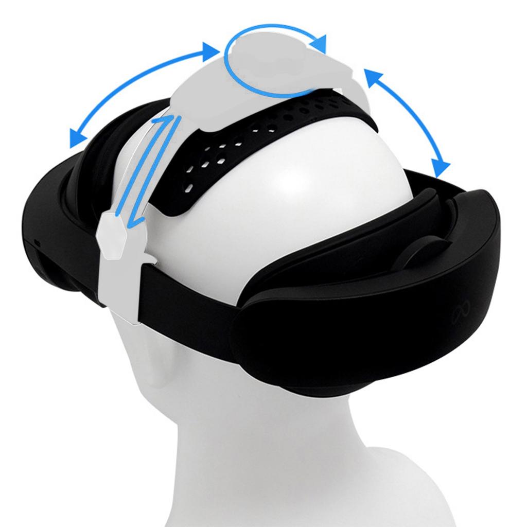 Ремешок на голову для Quest Pro Сменный ремешок Комфортный Регулируемый Снижает давление на лицо Аксессуары для оголовья VR-гарнитуры