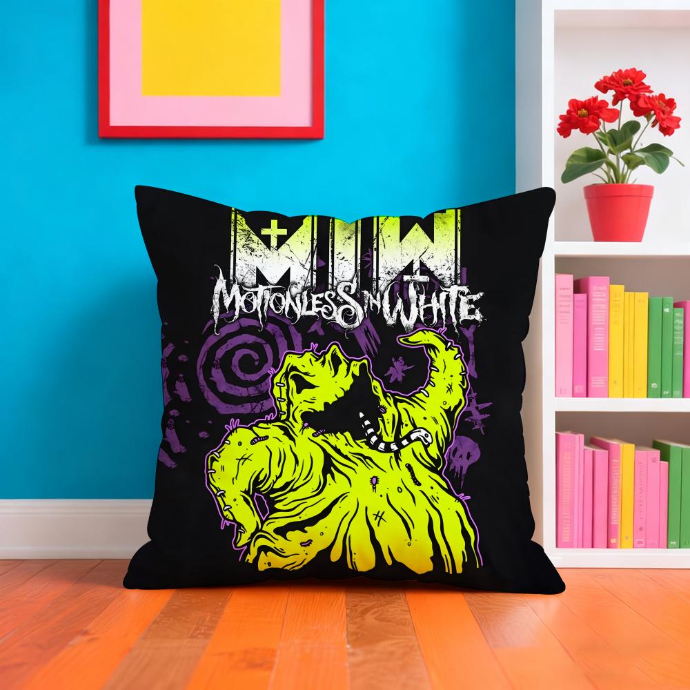 Mmotionless In White Singer Pillow Case Pillow Case Plush Fabric Soft Double Sided Print Home Sofa High Quality Cushion