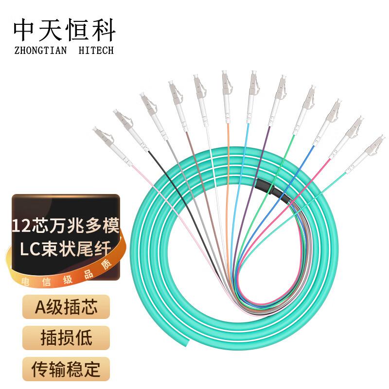 Zhongtianhengke 12-Core Fiber Optic Bundled Pigtail