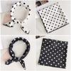 Gifts Elegant Small Vintage Square Scarf Head Neck Hair Tie Band Silk Feel Satin