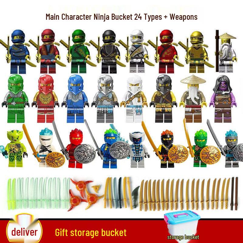 Строительные блоки Просвещения: Мотоцикл и Храм Дракона Ninjago с Минифигурками - Образовательный Конструктор для Мальчиков - Идеальный Подарок на День Рождения