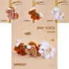 Animal Plush Keyring With Pp Cotton Fill For Gift Giving And Decoration