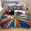 3pc Radiant Colors Cover Set - 1 Quilt Cover + 2 Pillowcases, All Seasons Bedroom Setting, Perfect for Home038