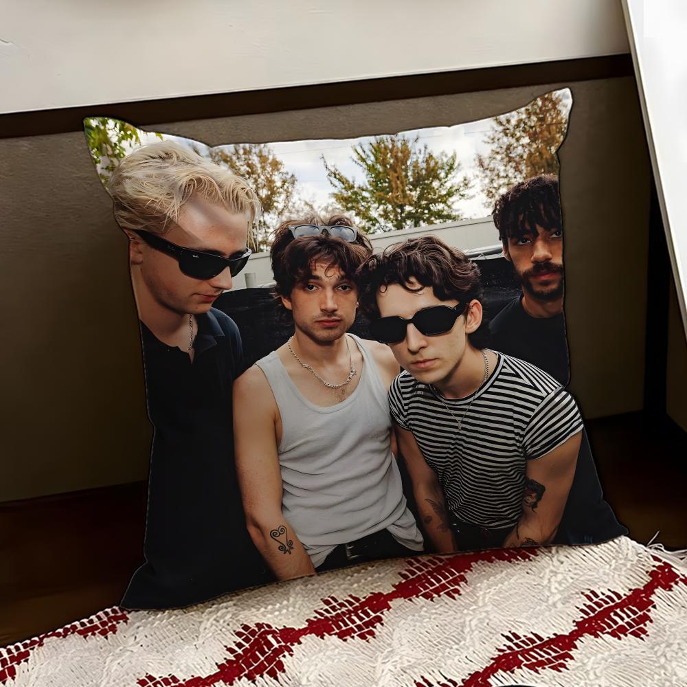 IInhaler Band Cushion Cover Reversible Soft Durable Pillow Cover Home  Car MultiScene Use for Daily Comfort
