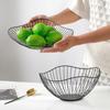Fruit Durable Metal Wire Bowl Nordic Style Iron Home Snac Bread Dining Table Indoor Cosmetic Storage Basket