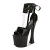 20Cm Heel 10Cm Platform Women Sexy Platform Sandals Stripper Heels Platform Sandals Women