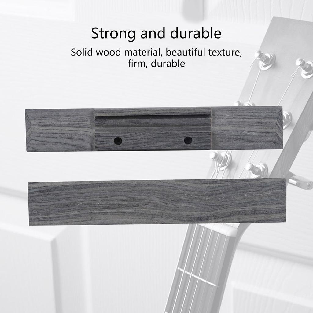 Фолк-гитара 6 отверстий Кодовый бридж Замена акустической гитары Палисандровый бридж Универсальный размер классической гитары Бридж