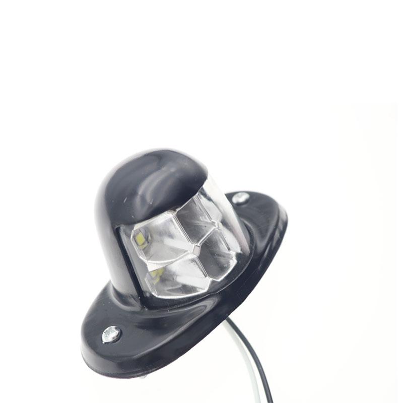 Универсальный фонарь подсветки номерного знака 12 В/24 В 6 светодиодов для легковых автомобилей, автофургонов, грузовиков, прицепов, ступенек, белый