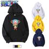 Anime One Piece Tony Tony Chopper Printed Hoodie Men Women Anime Hoodie Long Sleeve Fleece Pullovers Autumn Winter Sweatshirt