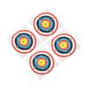 10PCS Shooting Targets Self Adhesive Round Paper Shooting Targets Stickers for Aiming Training