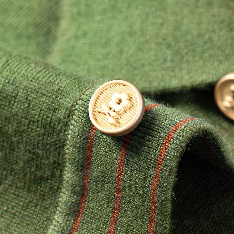 Мужской свитер-поло MONTAGUT из 32% мериносовой шерсти