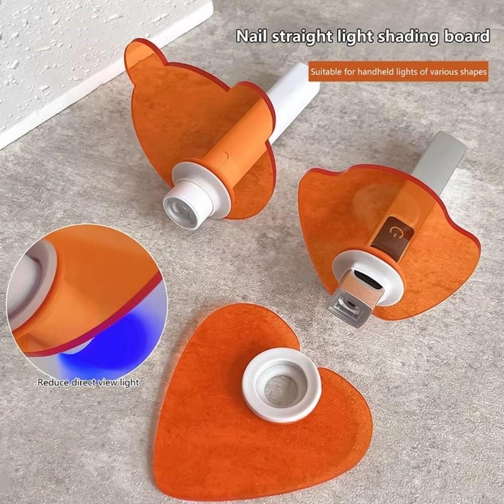 Acrylic Light-Blocking Baffle Anti-Blue-Light Straight-Shaped Nail Nail Blocking Plate Thicken Blocking Film