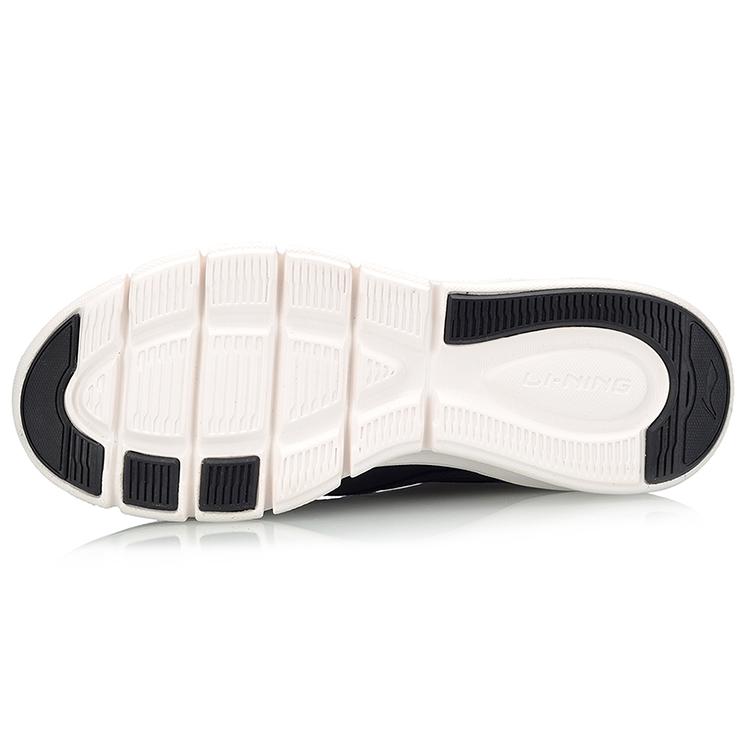 Li Ning LN Bullet Classic Амортизирующие Низкие Беговые Кроссовки Женские Черно-Синие AGCM136-2