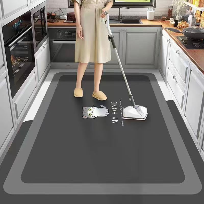 2027 diatomium mud kitchen floor mat non-slip absorbent mat door door soiled foot mat Household washable wipes full carpet