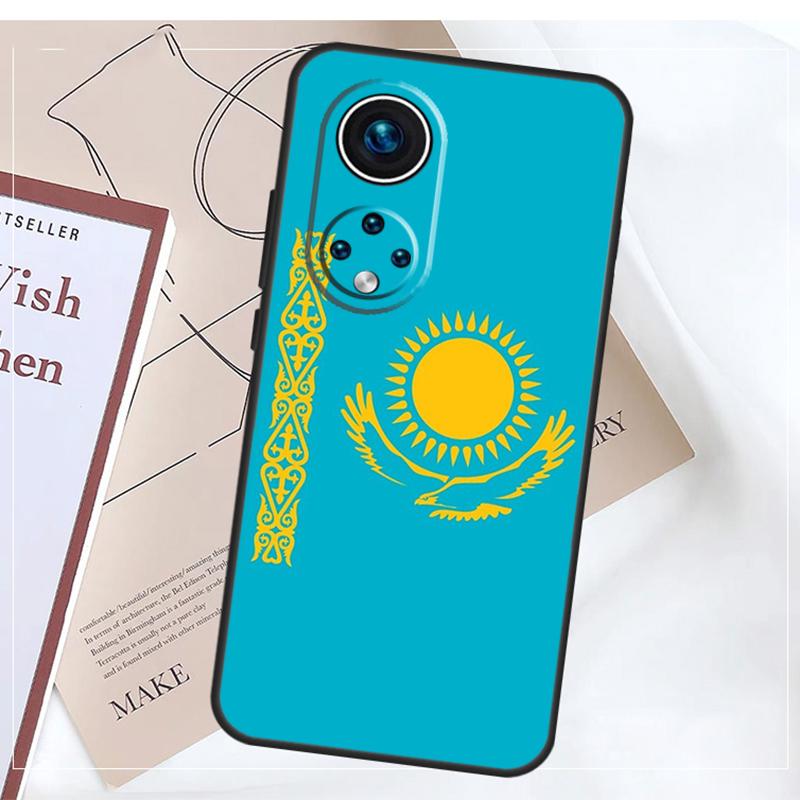 Чехол Флаг Казахстана для Honor Magic 8 Pro 5 6 7 Lite X9a X9b X9c X9d X8c X8b 50 70 90 200 400 Win RT Обложка