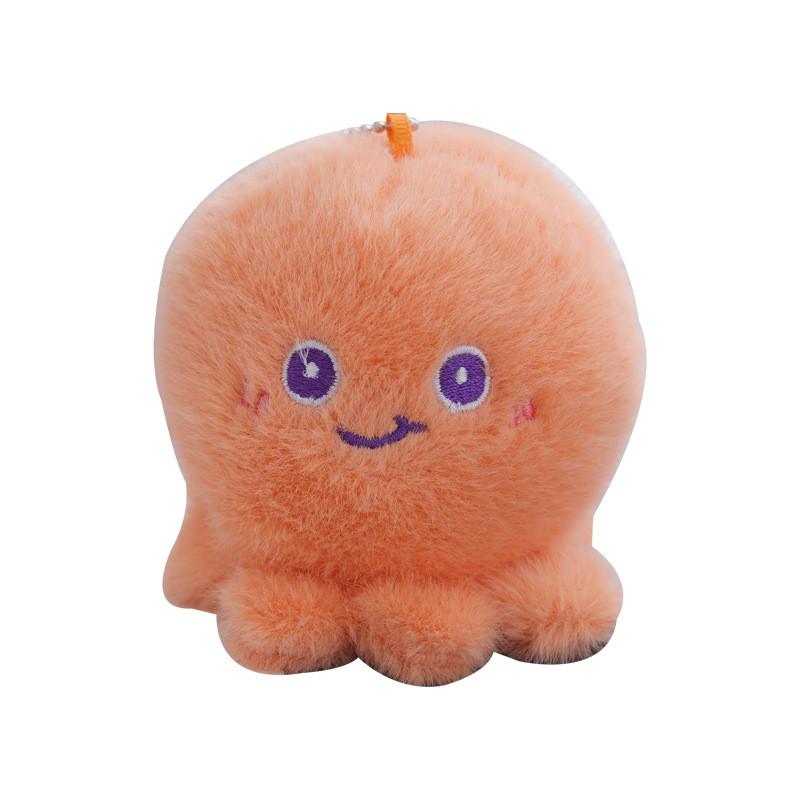 Очаровательный милый плюшевый брелок в виде медузы, мягкая игрушка для сумок