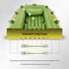 OLOMM Heavy-Duty Inflatable Fishing & Leisure Boat