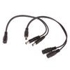 DC 12V 1 Female To 2 Male Power Splitter Splitter Cable для CCTV Camera Security DVR Accessories Led Light Strip