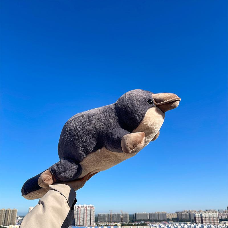 Large Platypus Plush Pillow - Ugly-Cute Stuffed Animal Doll for Kids