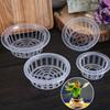 2Pcs Garden Supplies Aquarium Flower Pot Plant Culture Basket Plants Growth Plastic Mesh Net Cloning