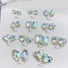 10x Heart Nail Charms Butterfly Nail Art Charms Waterdrop Nail Rhinestones Charms DIY Nail Supplies Manicure Accessories