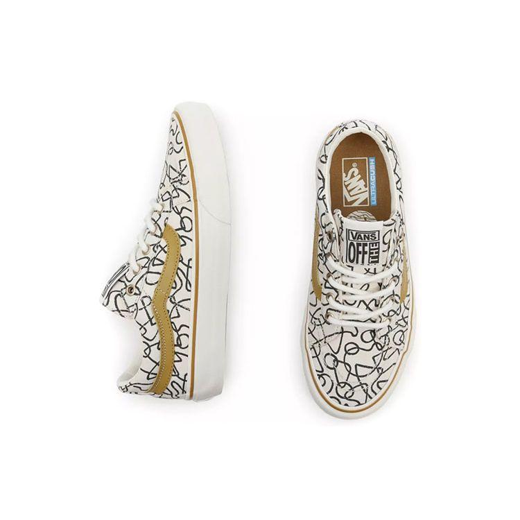 Vans Кроссовки унисекс с текстурой Waves x Sk8-Low Reissue Marshmallow Abstract, кремовые мультицветные VN0A4UWIB83