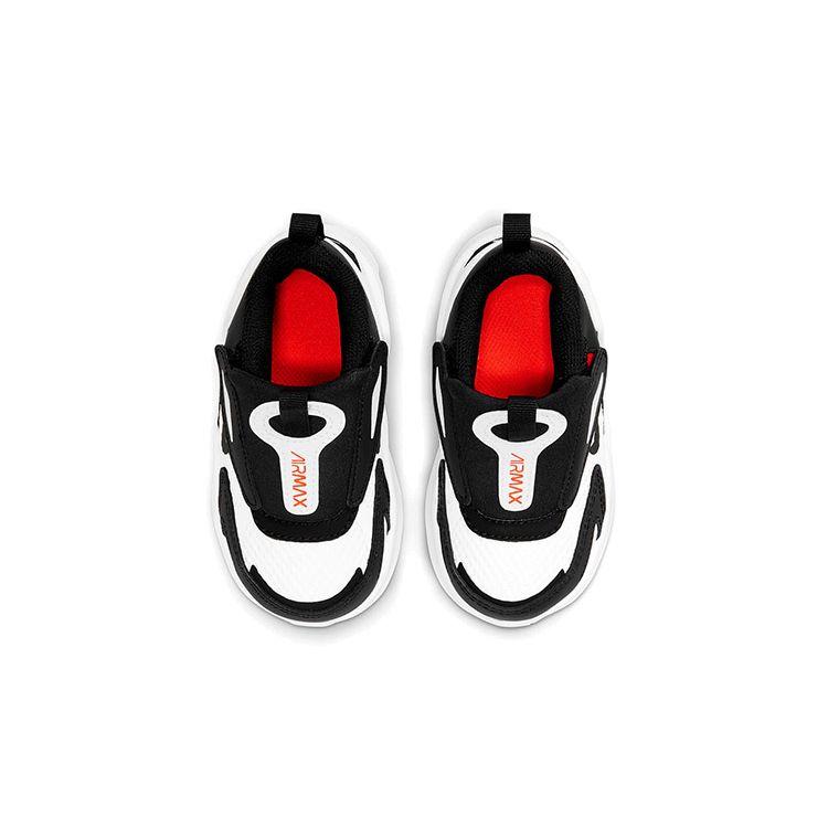 Nike Air Max Bolt TD Бело-Черные Детские Кроссовки Ярко-Малиновые CW1629-100