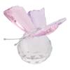 Beautiful Crystal Butterfly Figurines High Quality Cut Butterfly Animal Decoration Clear Handmade Glass Butterfly Paperweight