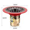 Removable Floor Drain Core Insect Prevention Sewer Strainer Plug  Kitchen Bathroom Accessories