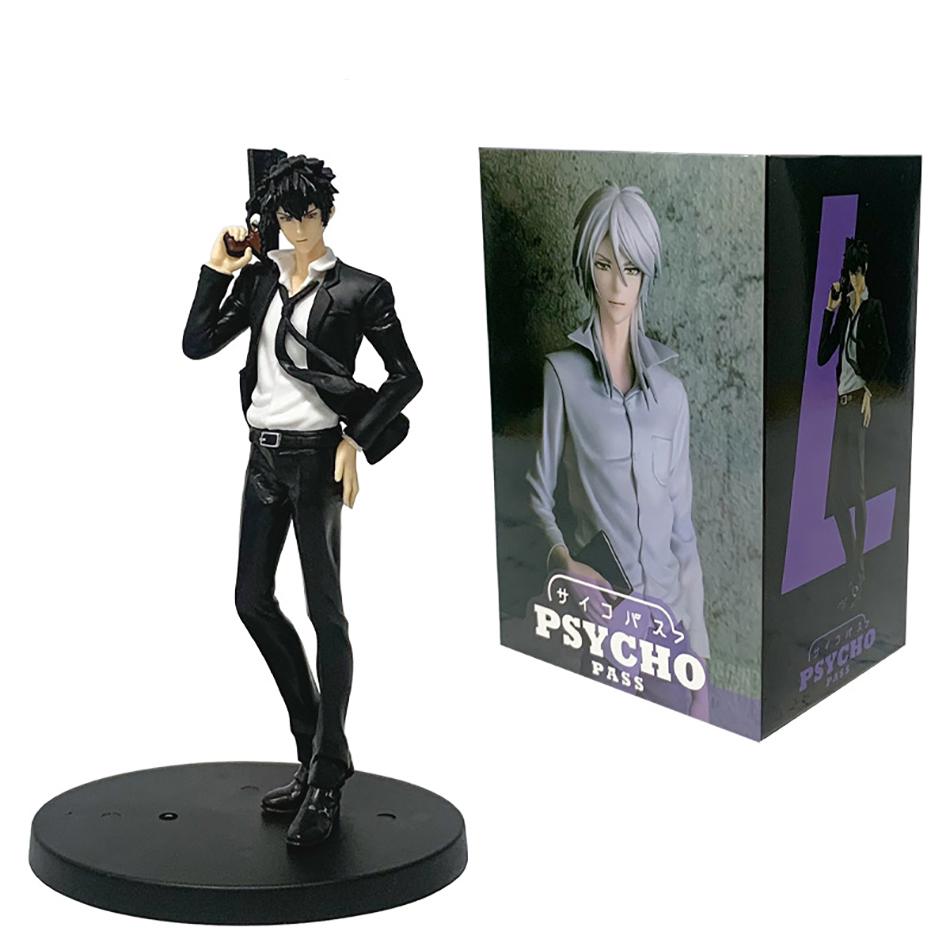 18 см Аниме PSYCHO-PASS Сёго Макисима Синя Когами Фигурки ПВХ Аниме Настольная Фигурка Модель Статуя Коллекция Игрушки Украшения