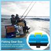 3-слойный ящик для рыболовных аксессуаров, портативный ящик для хранения фурнитуры для хранения рыболовных снастей