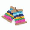 2pcs 8mm Width Wavy Lace Trim Color Ribbon Curved Belt Webbing Hand Made Rick Rack Trim  For Sewing