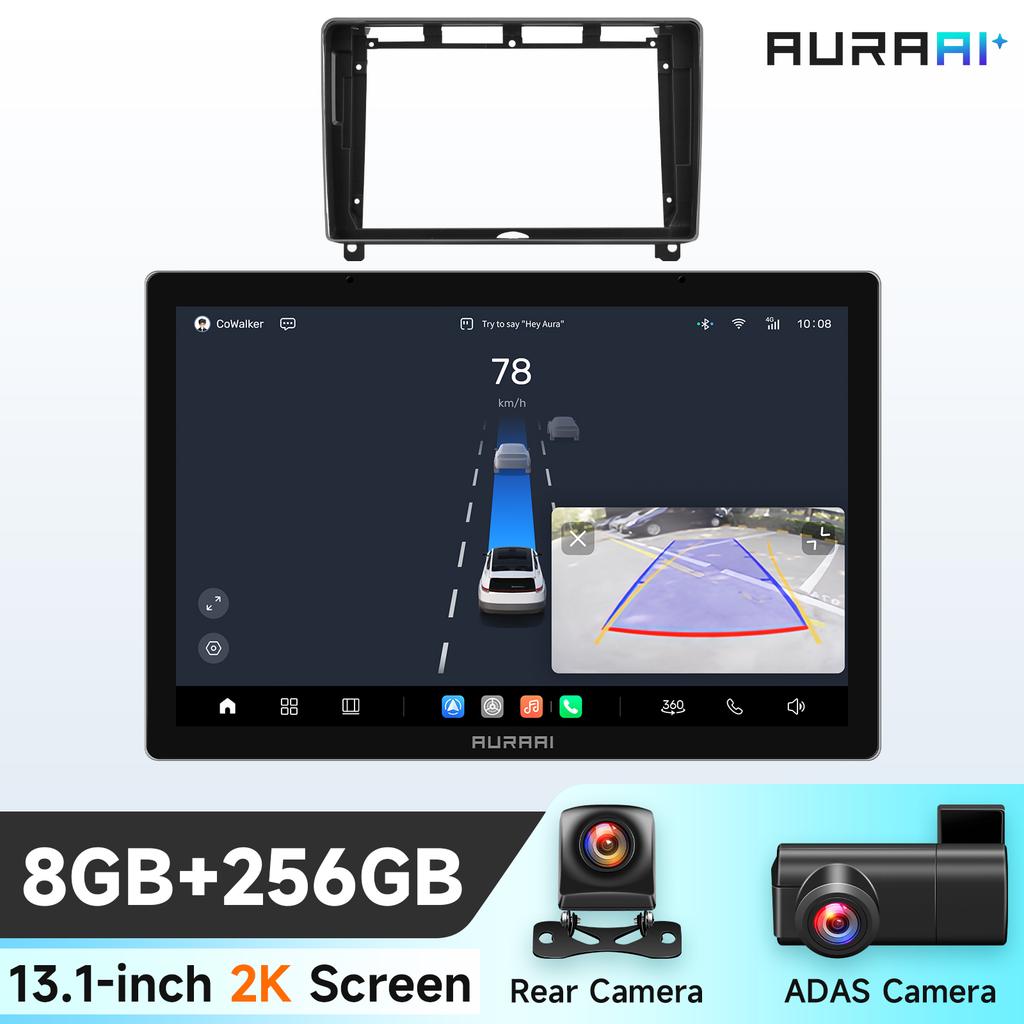 OSSURET 360Camera Carplay Android Авто Радио Для Peugeut 407 1 2004 - 2011 Автомобильная Информационно-Развлекательная Мультимедийная Система GPS Авто Стерео RDS Интеллектуальный Экран