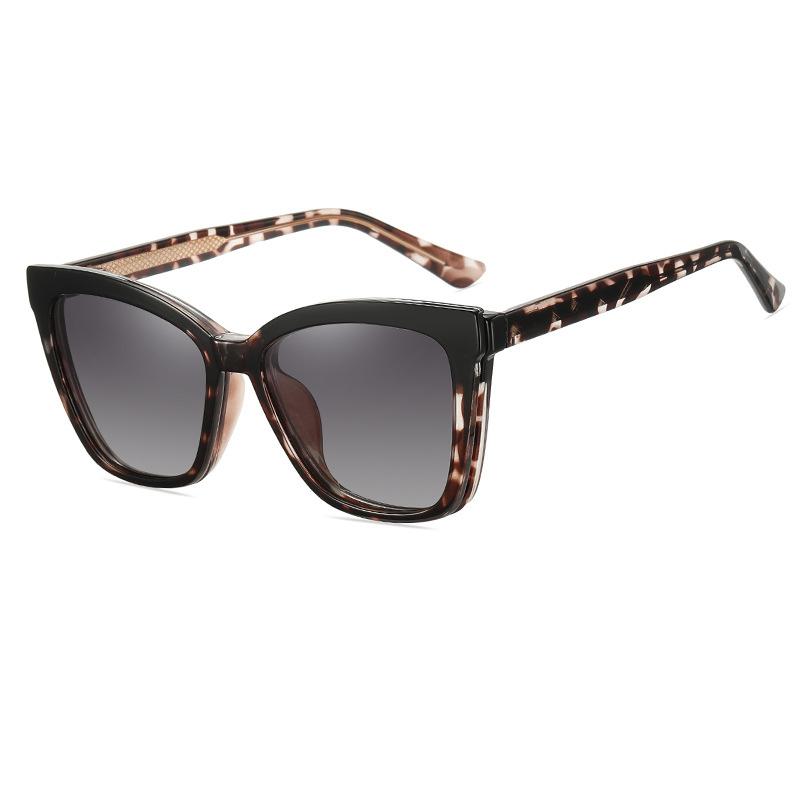 Мужские очки для чтения с фильтром синего света, модный дизайн, квадратные оправы из TR90 с двойными линзами, поляризационные очки для вождения