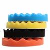 4pcs 5" 125mm Car Buffing Polishing Pads Flat Foam Sponge Waxing Pad Kit Tool For Car Polisher Buffer Auto Care Buffing Pads