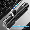 USB Rechargeable LED Flashlight Torch Zoom Flashlights Outdoor Super Bright Camping Lamp Night Fishing Portable Emergency Light